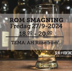 Romsmagning fredag d. 27 september 2024 - slikforvoksne.dk